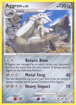 Aggron Rising Rivals - Rare