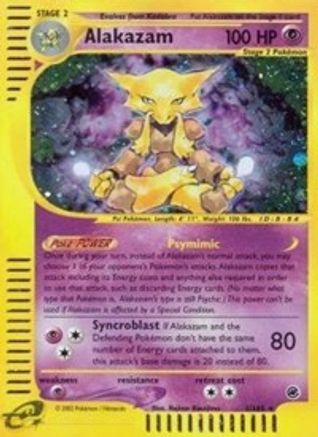 Alakazam (1) - Holofoil Expedition - Holo Rare
