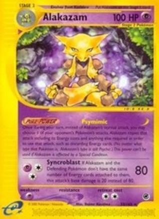 Alakazam (33) (33) 033 Expedition - Rare