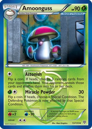 Amoonguss (Team Plasma) Plasma Storm - Uncommon