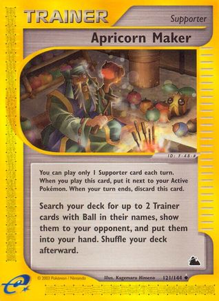Apricorn Maker - Reverse Holofoil Skyridge - Uncommon