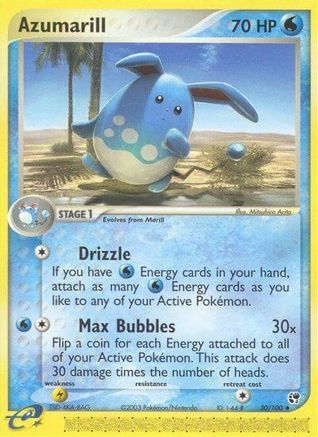 Azumarill Sandstorm - Uncommon