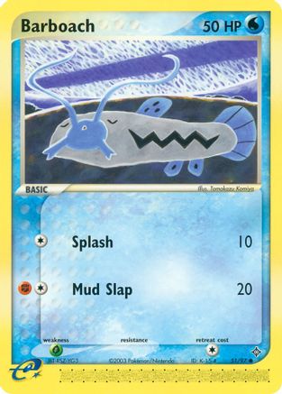 Barboach - Reverse Holofoil Dragon - Common