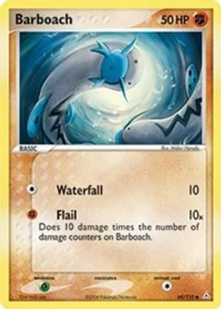 Barboach 060 - Reverse Holofoil Holon Phantoms - Common