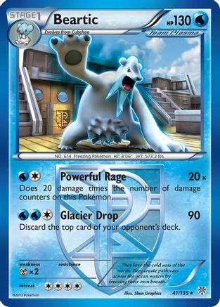 Beartic (Team Plasma) Plasma Storm - Rare