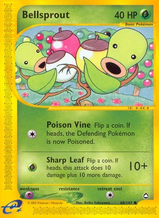 Bellsprout (68) Aquapolis - Common