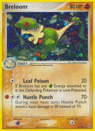 Breloom Deoxys - Holo Rare