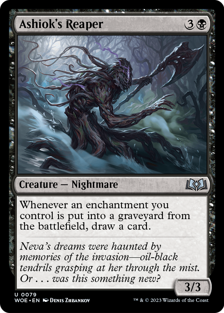Ashiok's Reaper (WOE-079) - Wilds of Eldraine