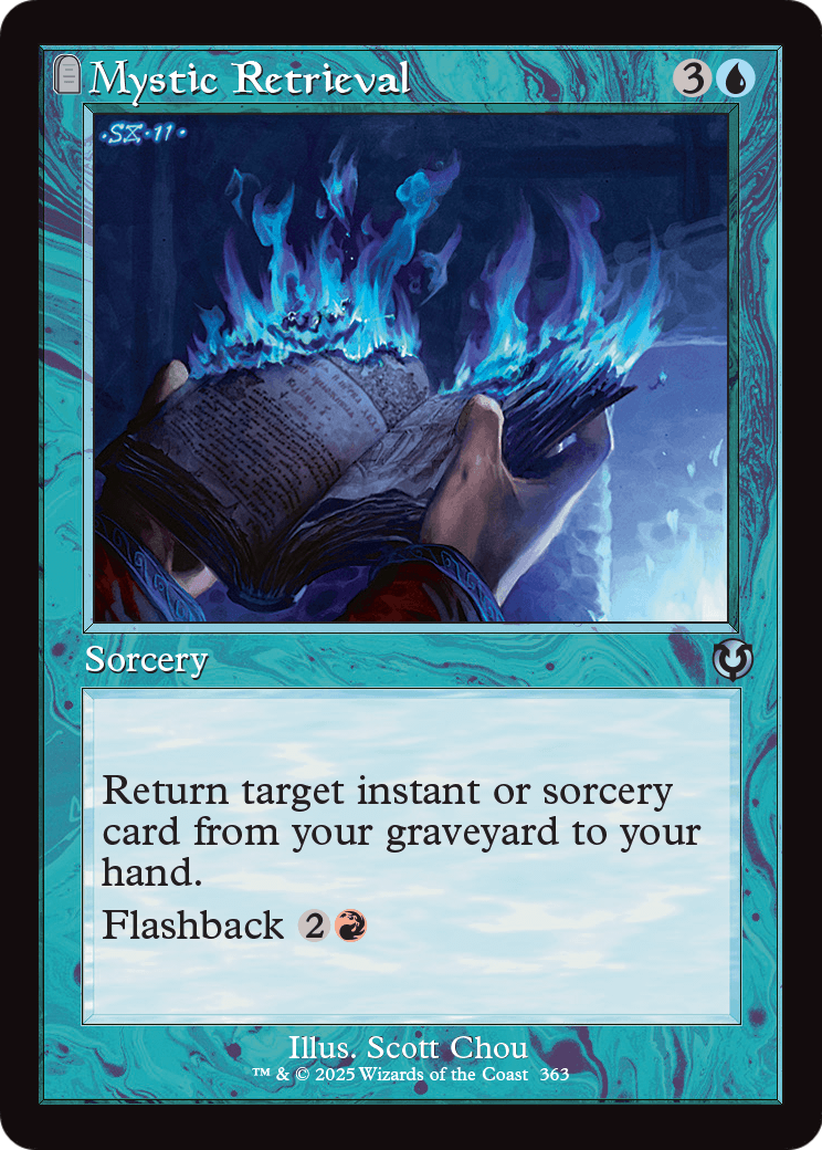 Mystic Retrieval (Retro Frame) (INR-363) - Innistrad Remastered