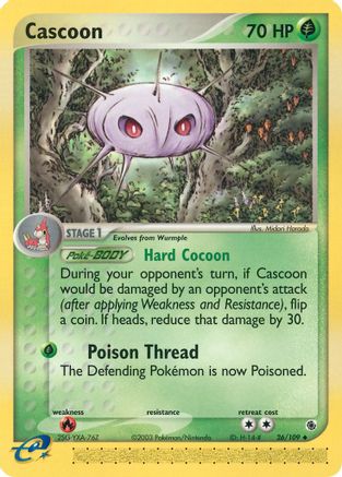 Cascoon Ruby and Sapphire - Uncommon