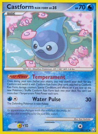 Castform Rain Form Legends Awakened - Uncommon