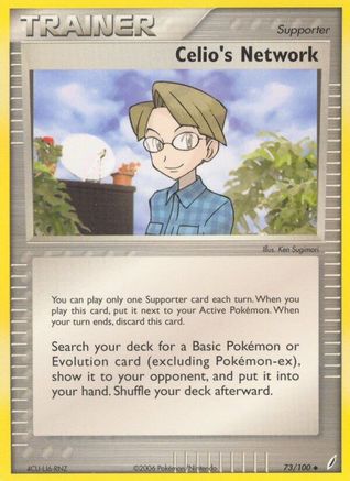 Celio's Network 073 - Reverse Holofoil Crystal Guardians - Uncommon