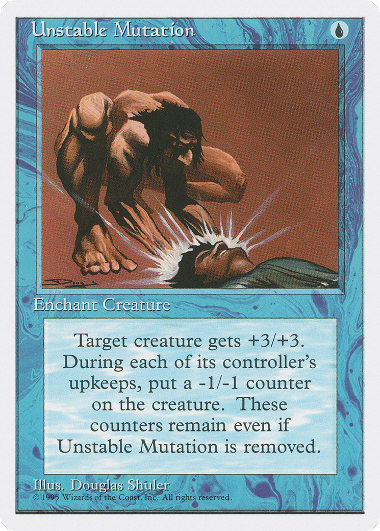 Unstable Mutation (4ED-) - Fourth Edition