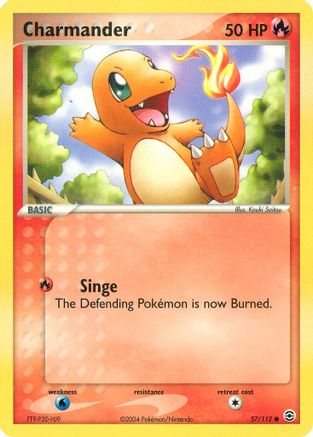 Charmander 057/112 FireRed & LeafGreen - Common