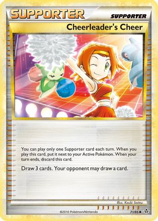 Cheerleader's Cheer - Reverse Holofoil Unleashed - Uncommon
