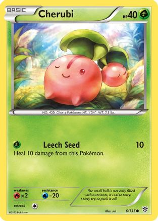 Cherubi - Reverse Holofoil Plasma Storm - Common