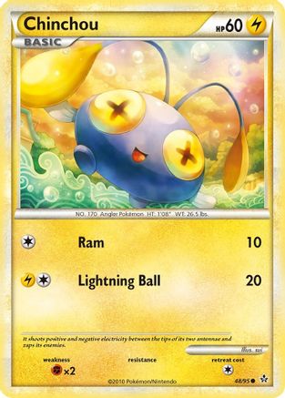 Chinchou - Reverse Holofoil Unleashed - Common