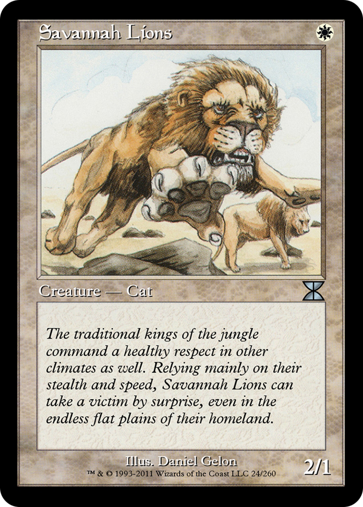 Savannah Lions (ME4-024) - Masters Edition IV