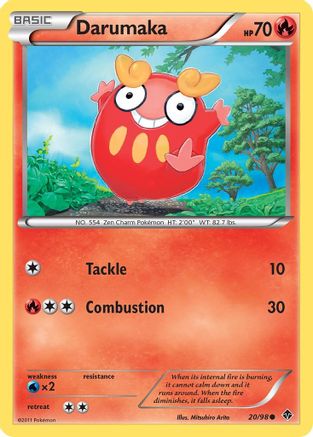 Darumaka - Reverse Holofoil Emerging Powers - Common