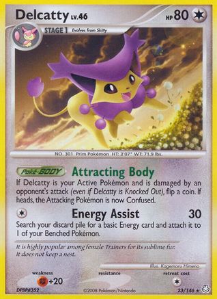 Delcatty - Reverse Holofoil Legends Awakened - Rare