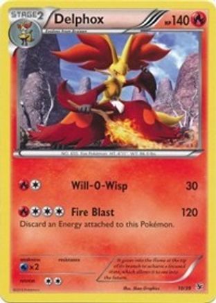 Delphox - Holofoil Kalos Starter Set - Common