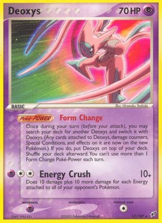 Deoxys (Attack Forme) Deoxys - Rare