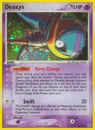 Deoxys (Speed Forme) Emerald - Holo Rare