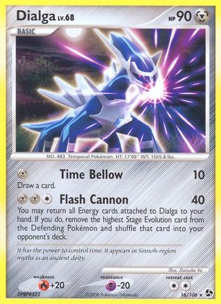 Dialga - Reverse Holofoil Great Encounters - Rare