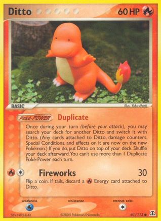 Ditto (Charmander) 061/113 Delta Species - Common