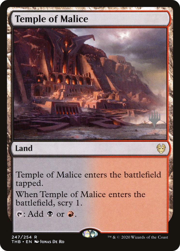 Temple of Malice (PPTHB-247) - Theros Beyond Death Promos Foil