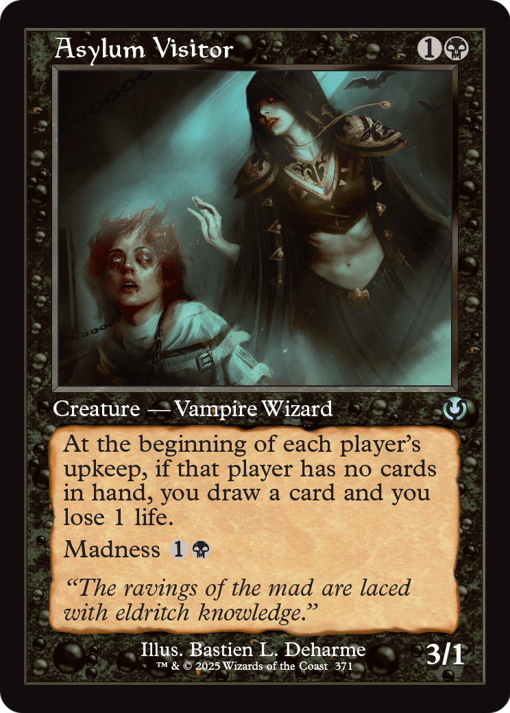 Asylum Visitor (Retro Frame) (INR-371) - Innistrad Remastered Foil