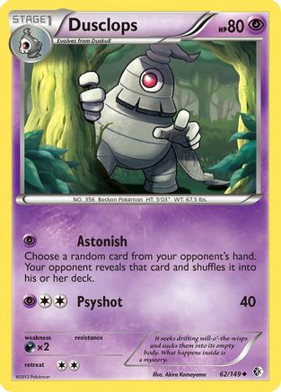 Dusclops Boundaries Crossed - Uncommon