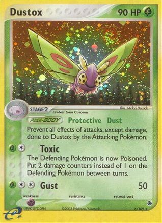 Dustox 006 - Reverse Holofoil Ruby and Sapphire - Holo Rare