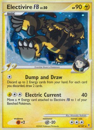 Electivire FB - Reverse Holofoil Supreme Victors - Holo Rare