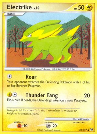 Electrike 074 - Reverse Holofoil Platinum - Common