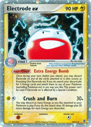 Electrode ex - Holofoil FireRed & LeafGreen - Ultra Rare