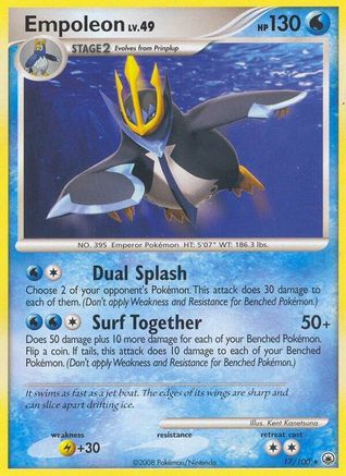 Empoleon - Reverse Holofoil Majestic Dawn - Rare