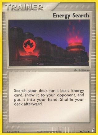 Energy Search 086 - Reverse Holofoil Crystal Guardians - Common