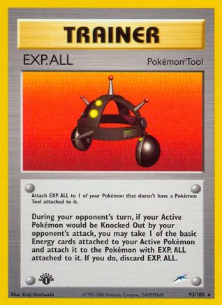 EXP.ALL/105 - 1st Edition Neo Destiny - Rare