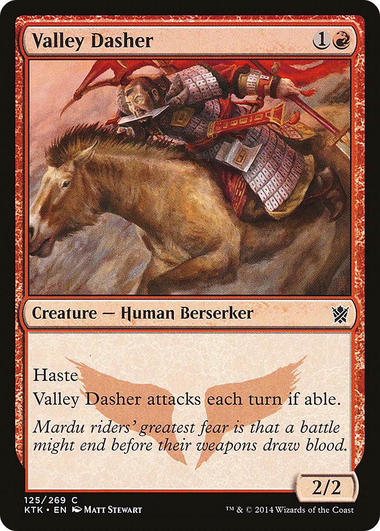 Valley Dasher (KTK-125) - Khans of Tarkir