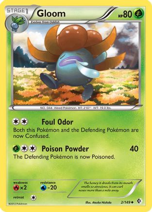 Gloom - Reverse Holofoil Boundaries Crossed - Uncommon