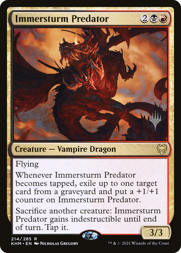 Immersturm Predator (PPKHM-214) - Kaldheim Promos