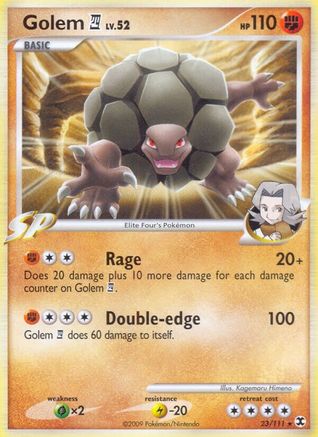 Golem E4 Rising Rivals - Rare