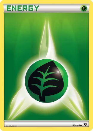 Grass Energy XY Base Set - Common