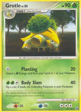 Grotle - Reverse Holofoil Majestic Dawn - Uncommon