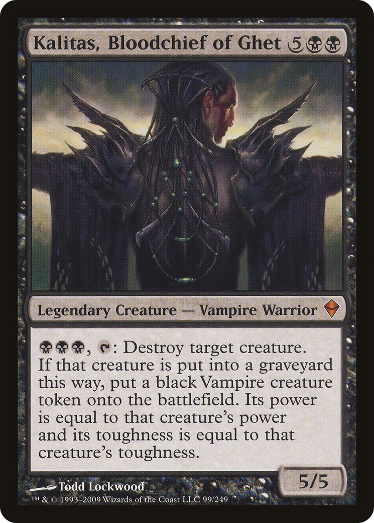 Kalitas, Bloodchief of Ghet (ZEN-099) - Zendikar