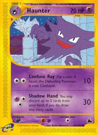 Haunter - Reverse Holofoil Skyridge - Common