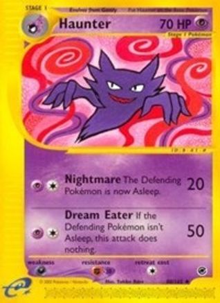 Haunter 080 - Reverse Holofoil Expedition - Uncommon