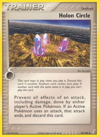 Holon Circle/100 - Reverse Holofoil Crystal Guardians - Uncommon