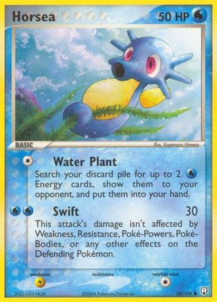 Horsea 058 Team Rocket Returns - Common
